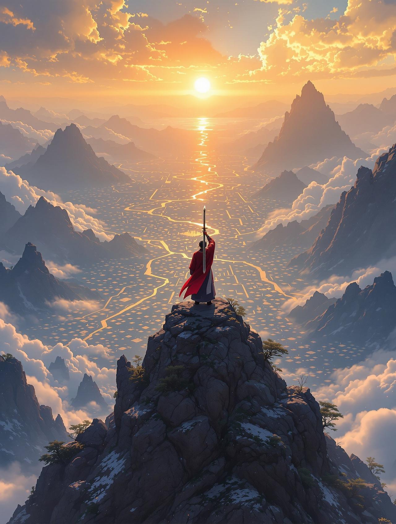问剑天下 - 一剑问天下,何人与我同 问剑天下 - 工口动漫剑侠番剧封面